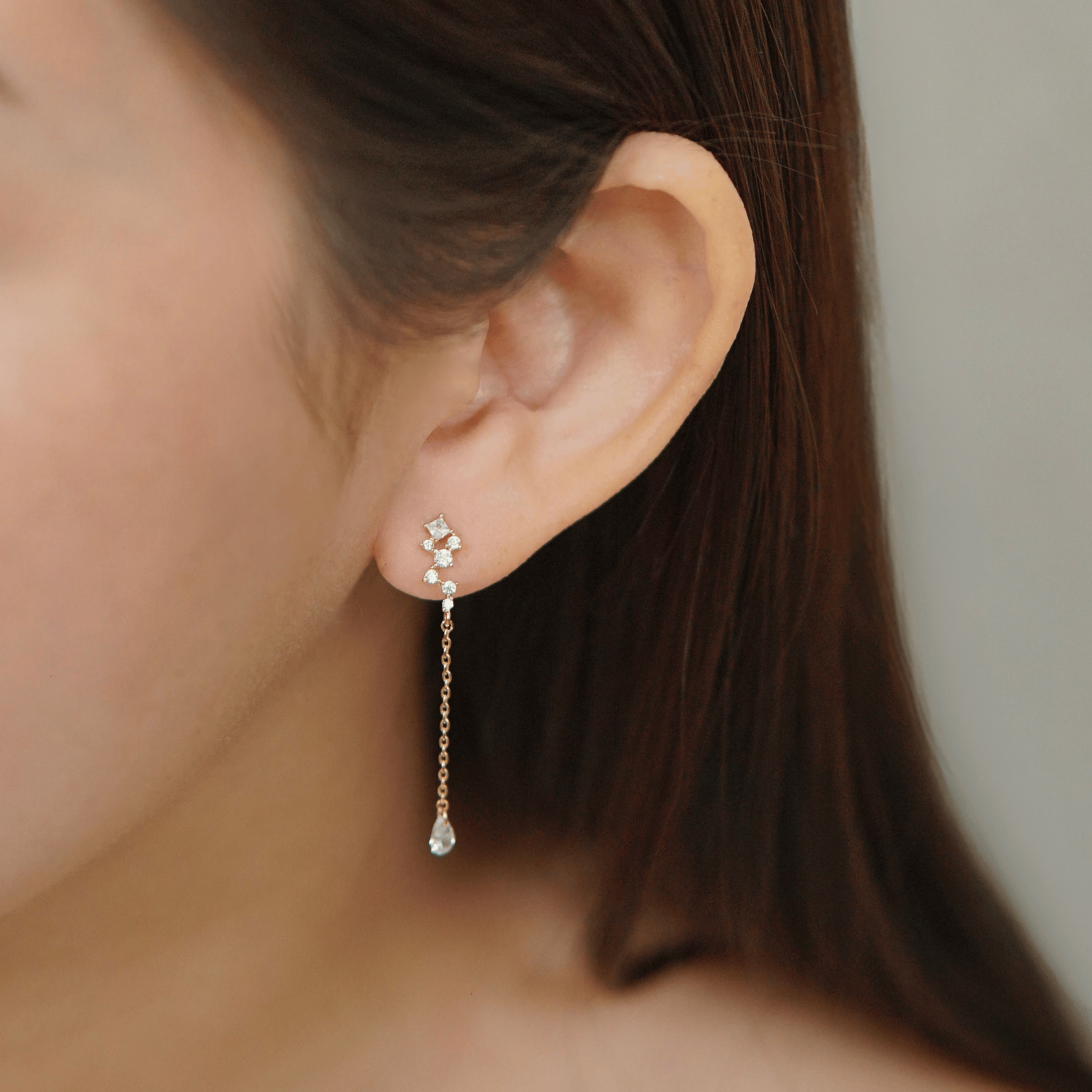 Blake, Blair, Brianna Earrings in Gold