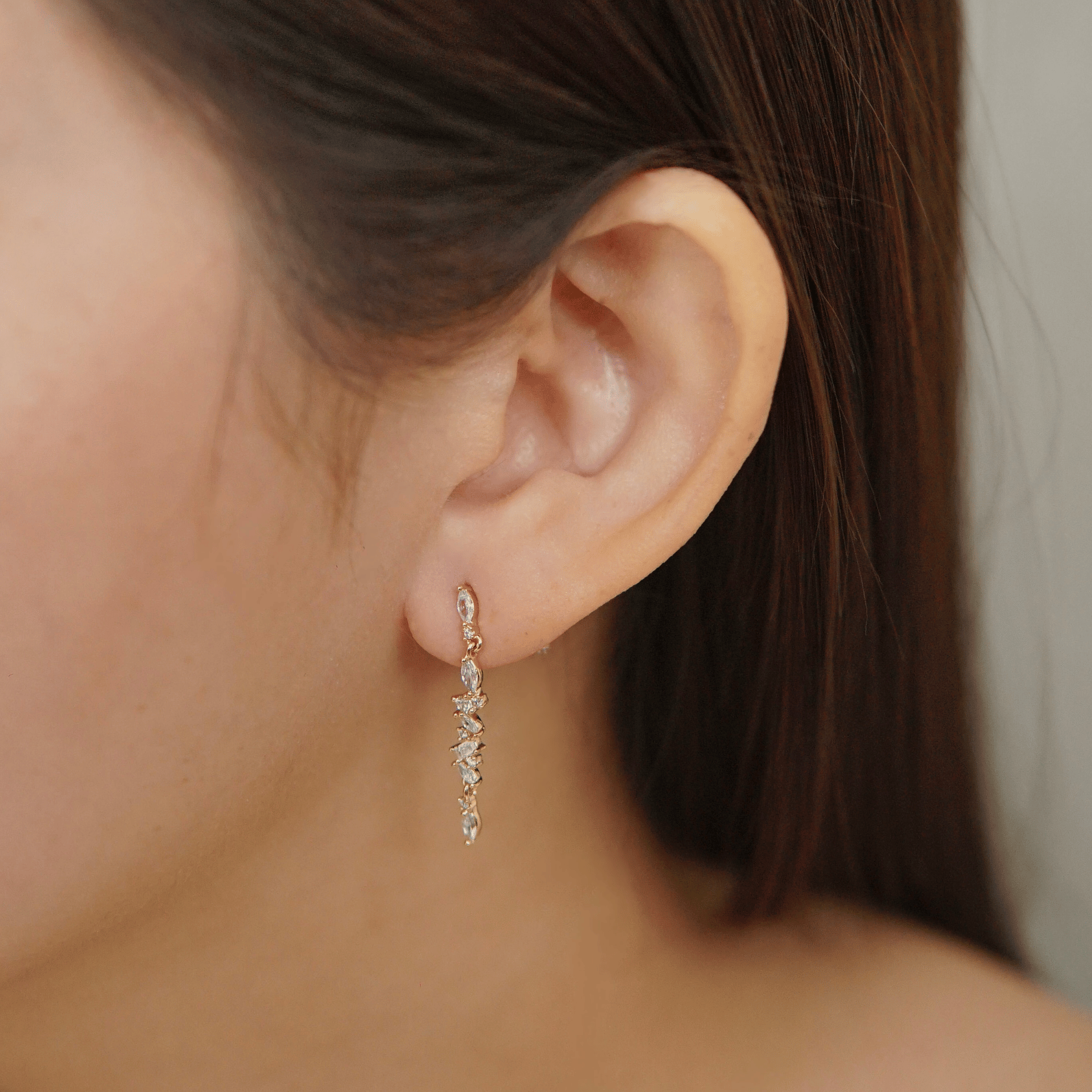 Bria Earrings in Gold