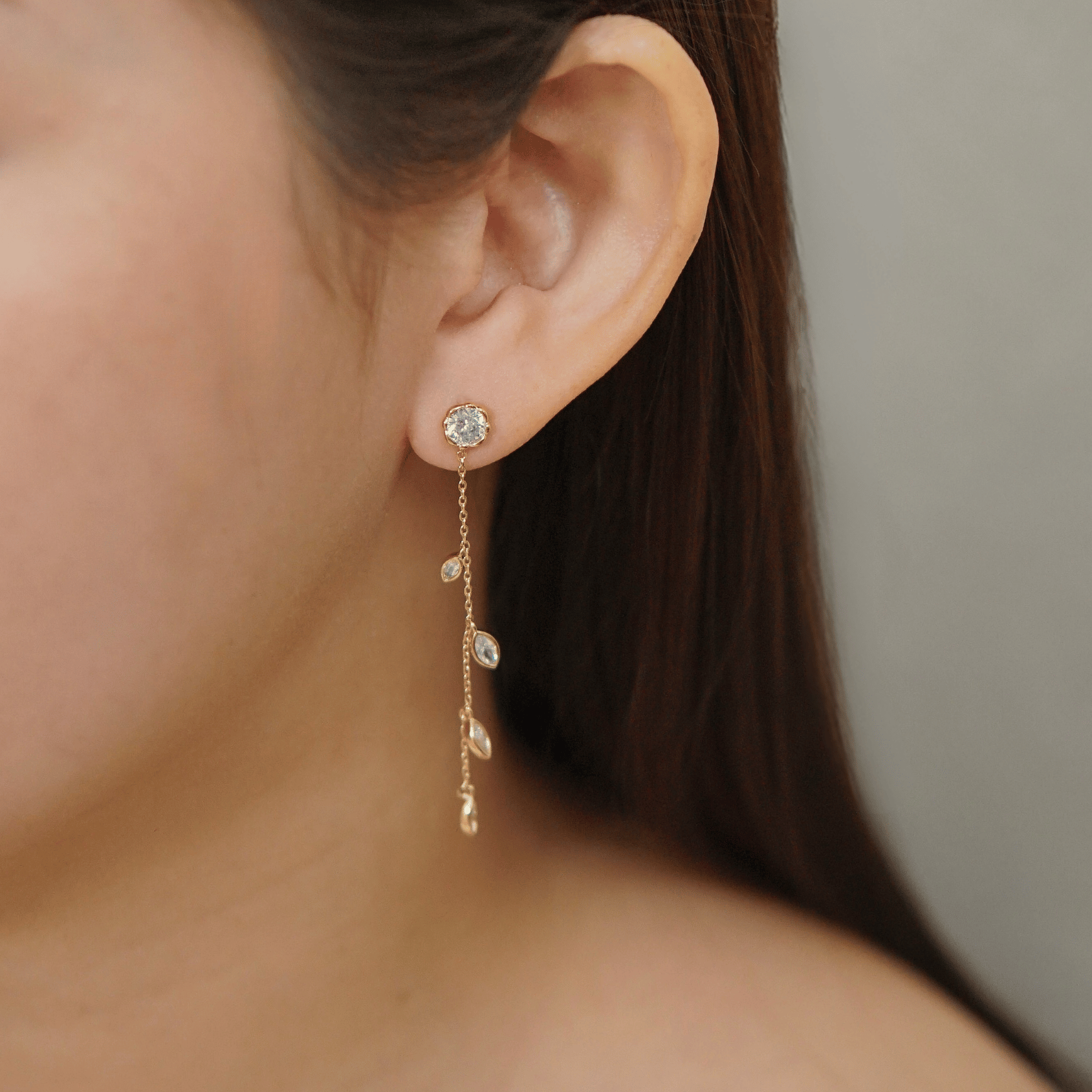 Brooke Earrings in Gold