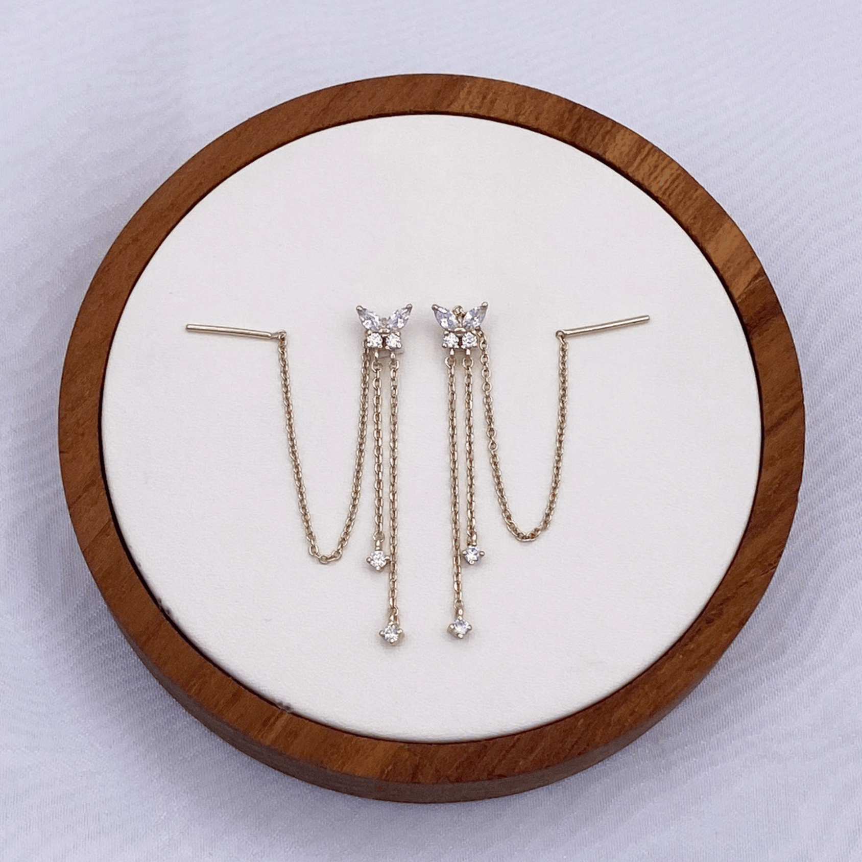 Brynn Earrings in Gold