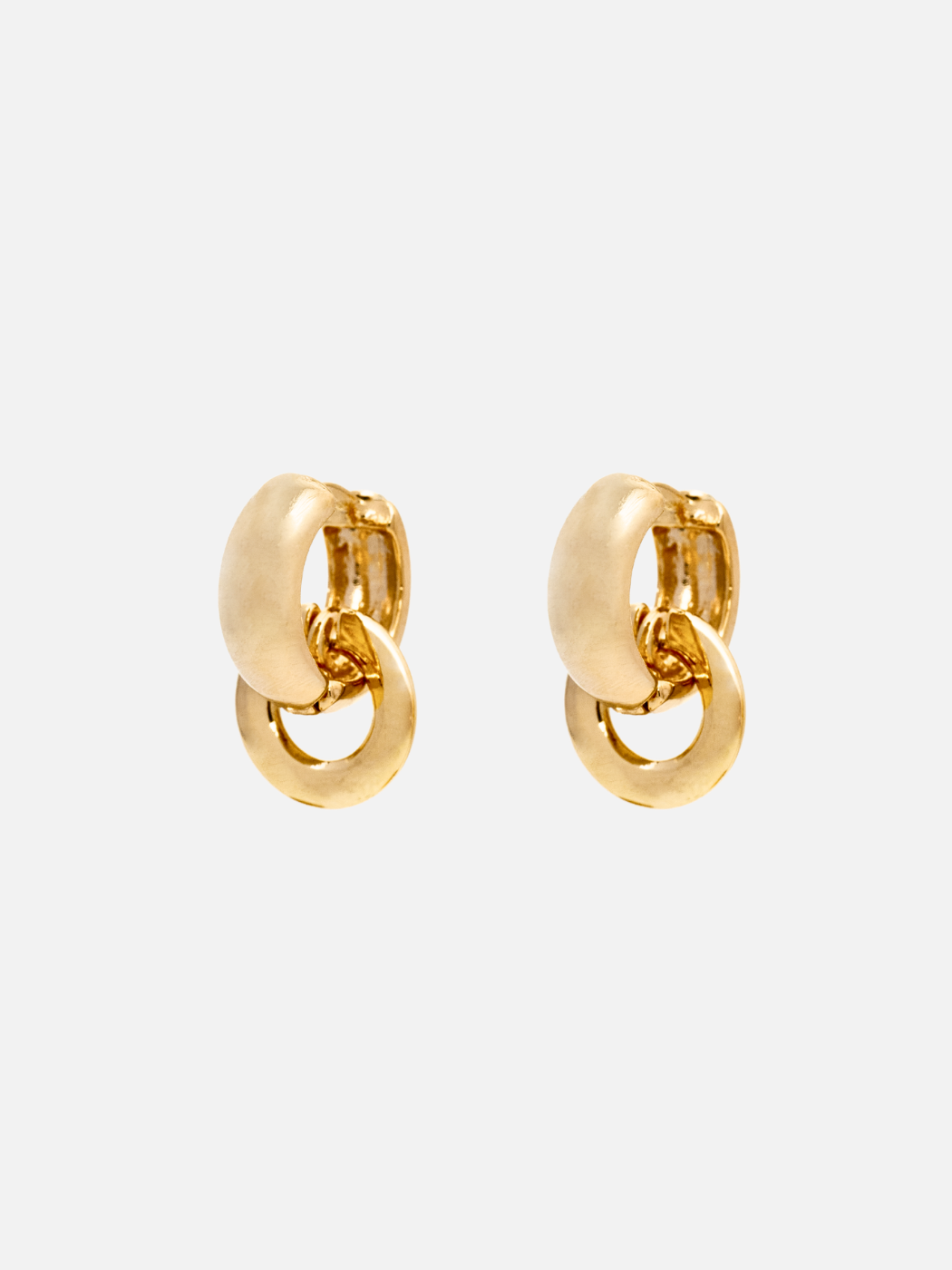 Haisley Hoops in Gold