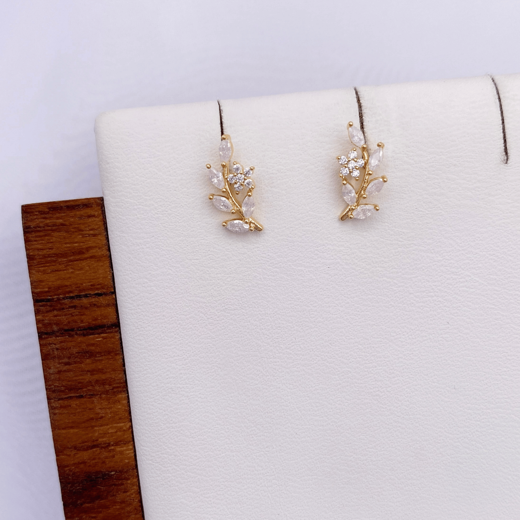 Jazlene Earrings in Gold