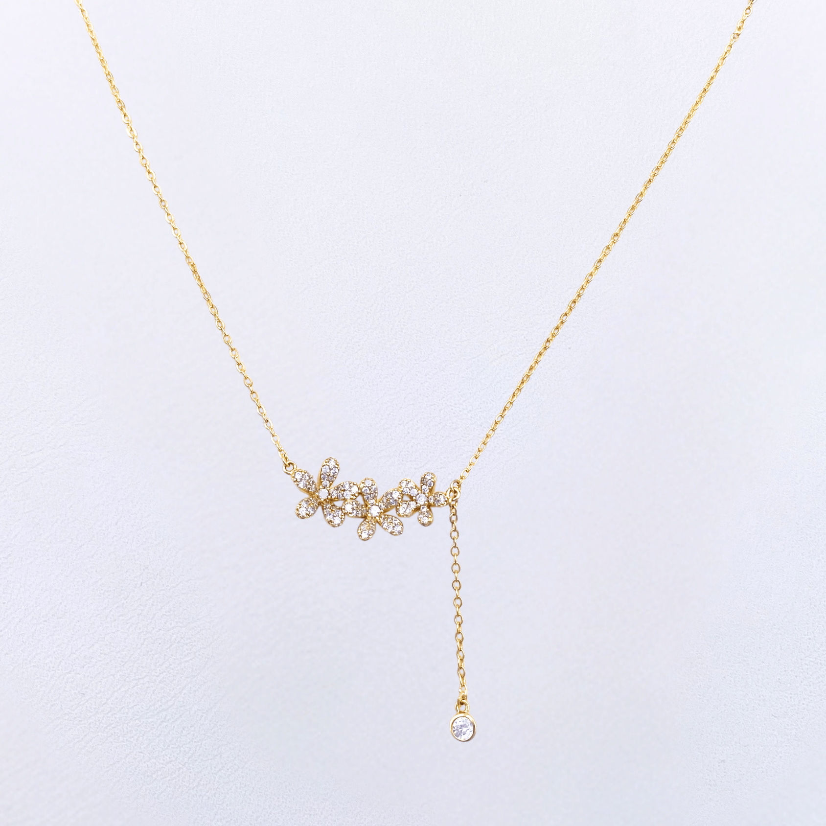 Kaixie Necklace in Gold
