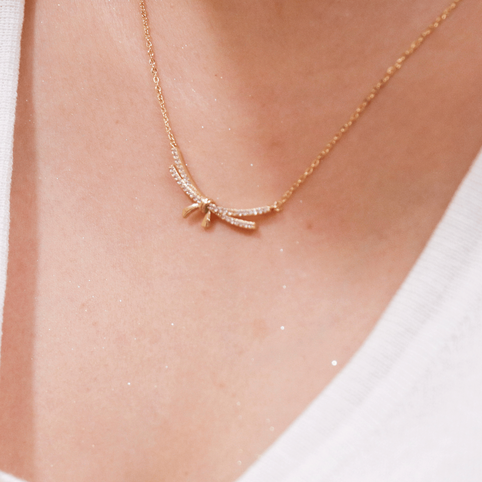 Kerensa Necklace in Gold