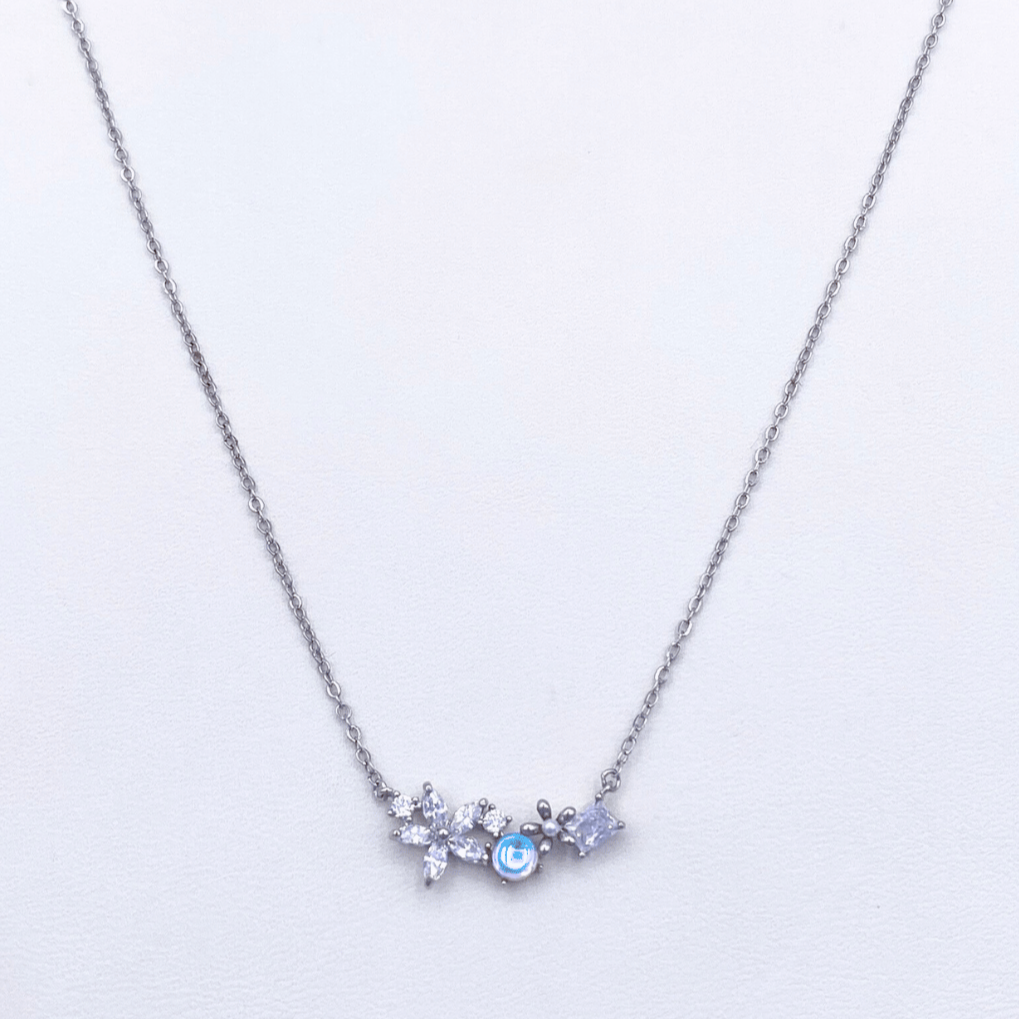 Kori Necklace in Rhodium