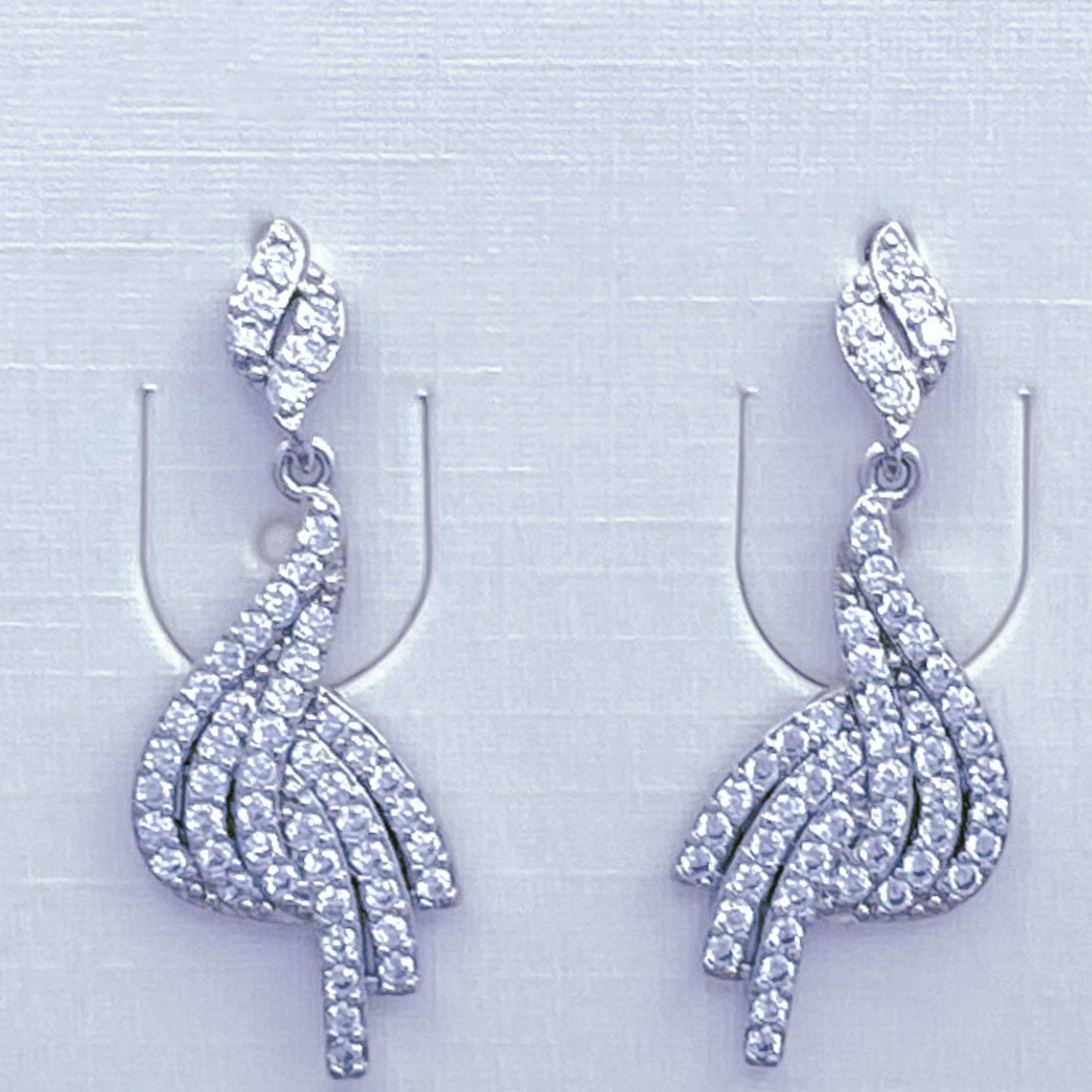 Lexis Set in Rhodium