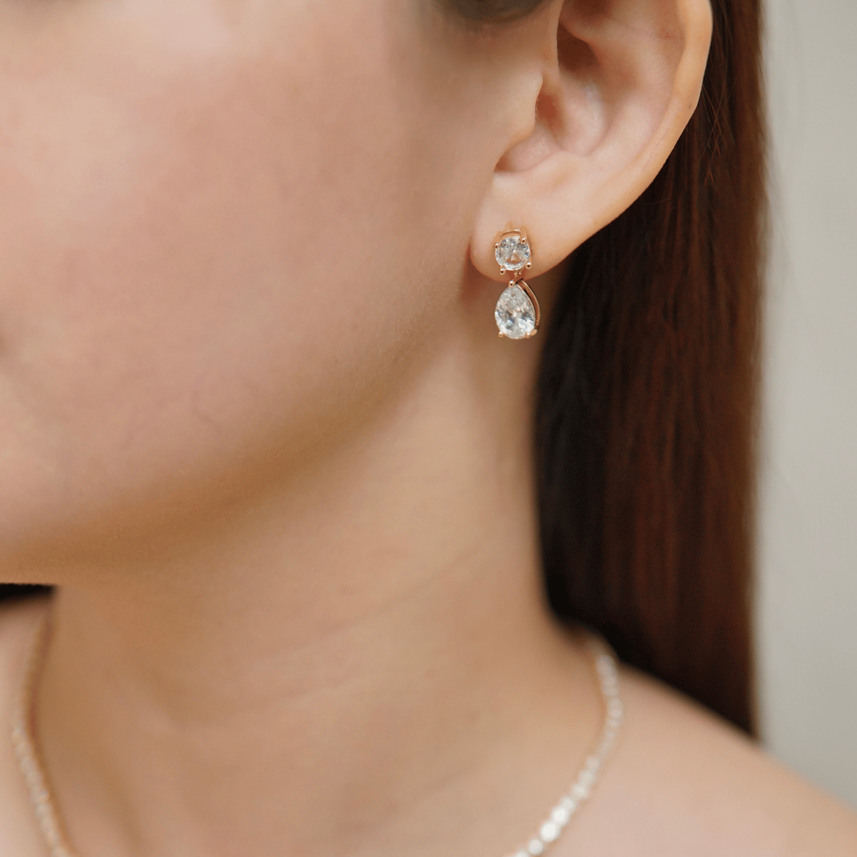 Lorraine Set in Rhodium