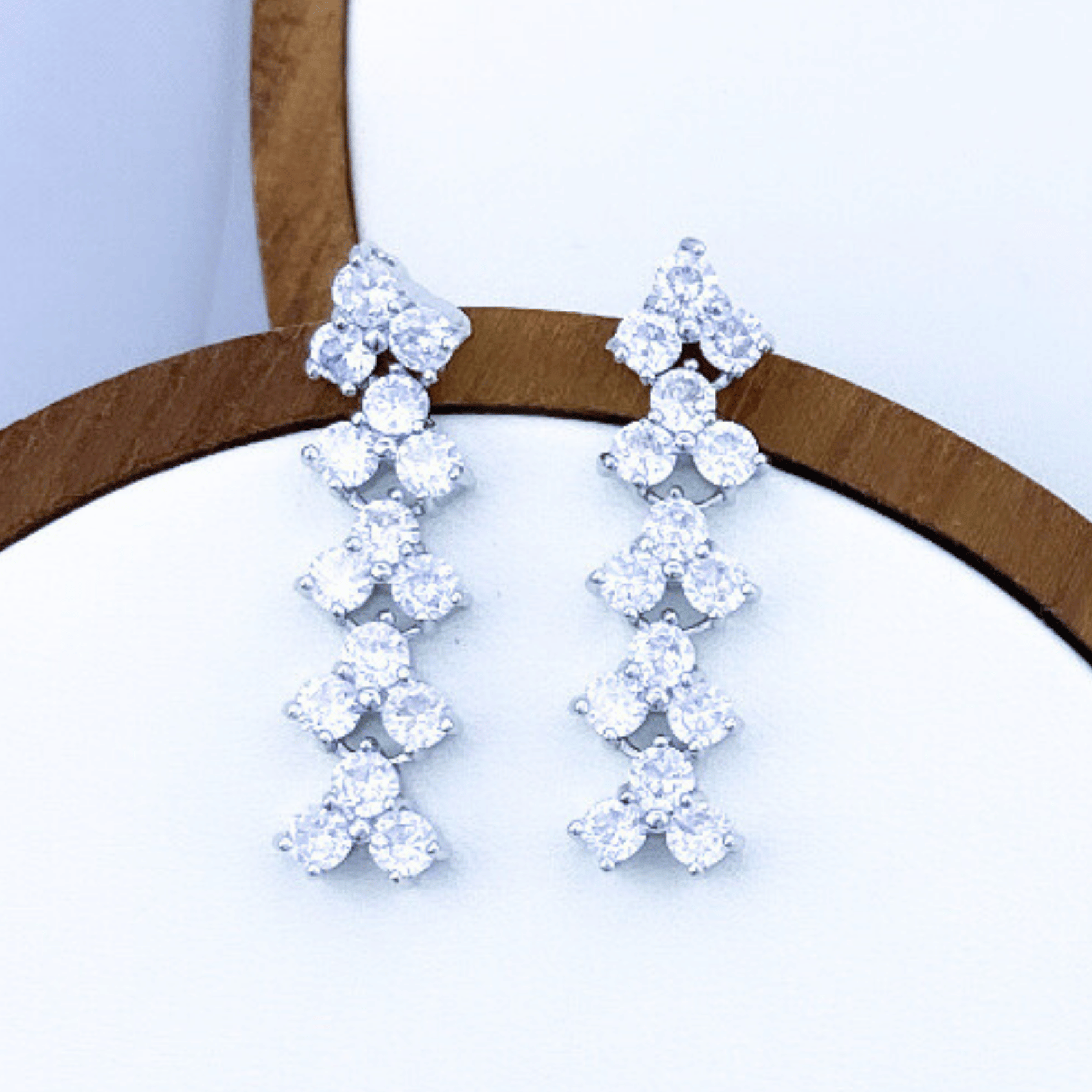 Nizza Set in Rhodium