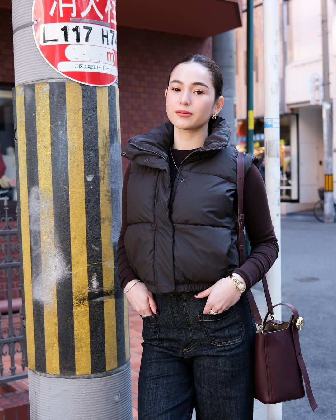 Haisley Hoops in Gold