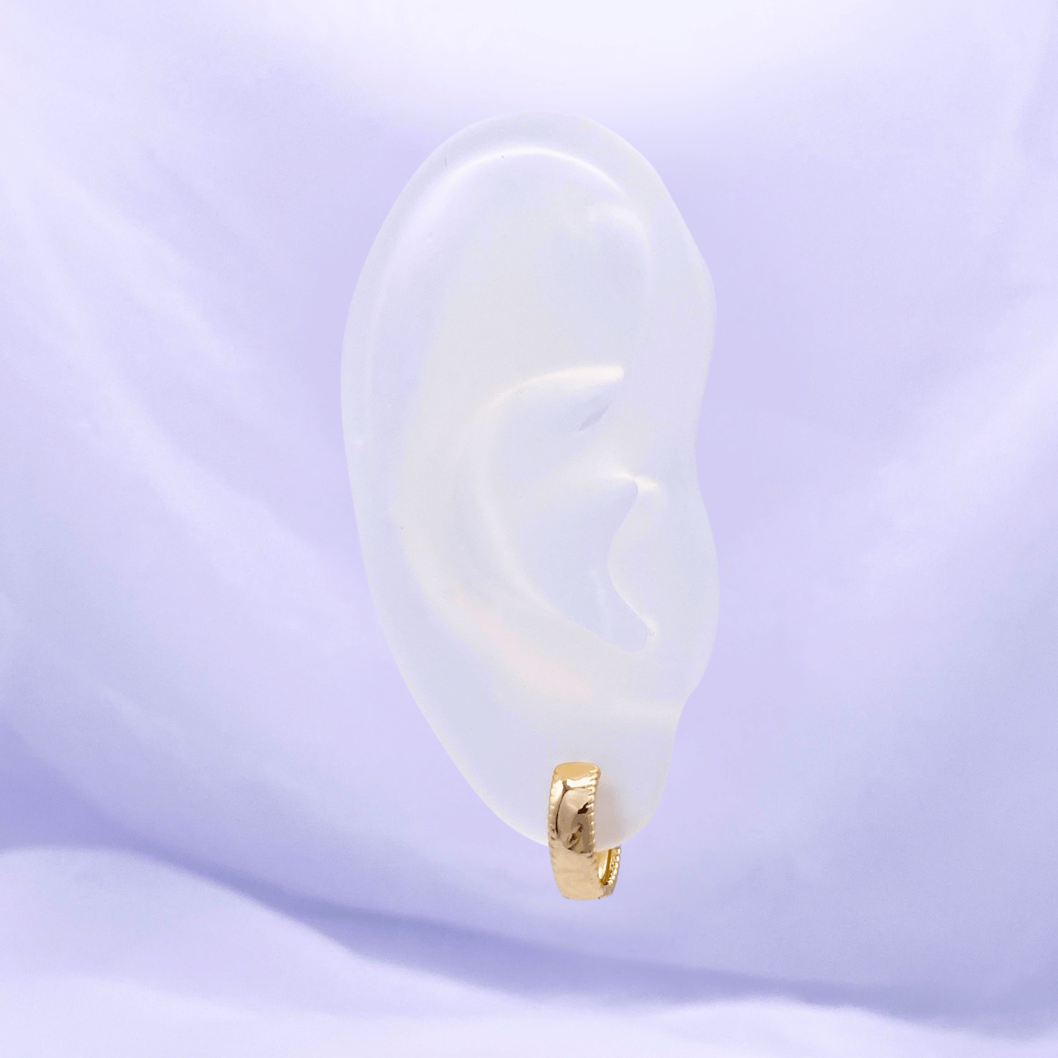 Xanessa Hoop Earrings in Gold