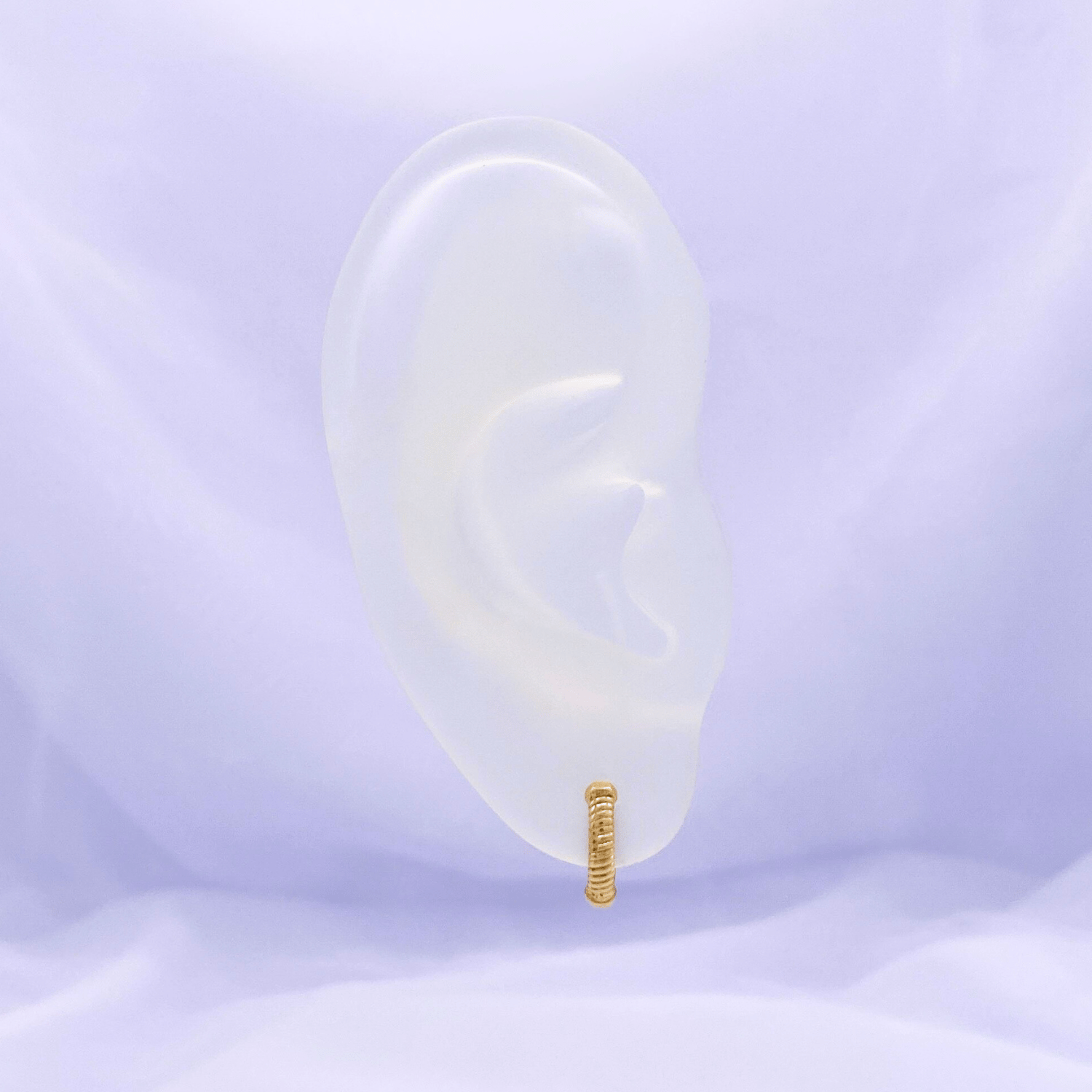 Xonia Hoop Earrings in Gold