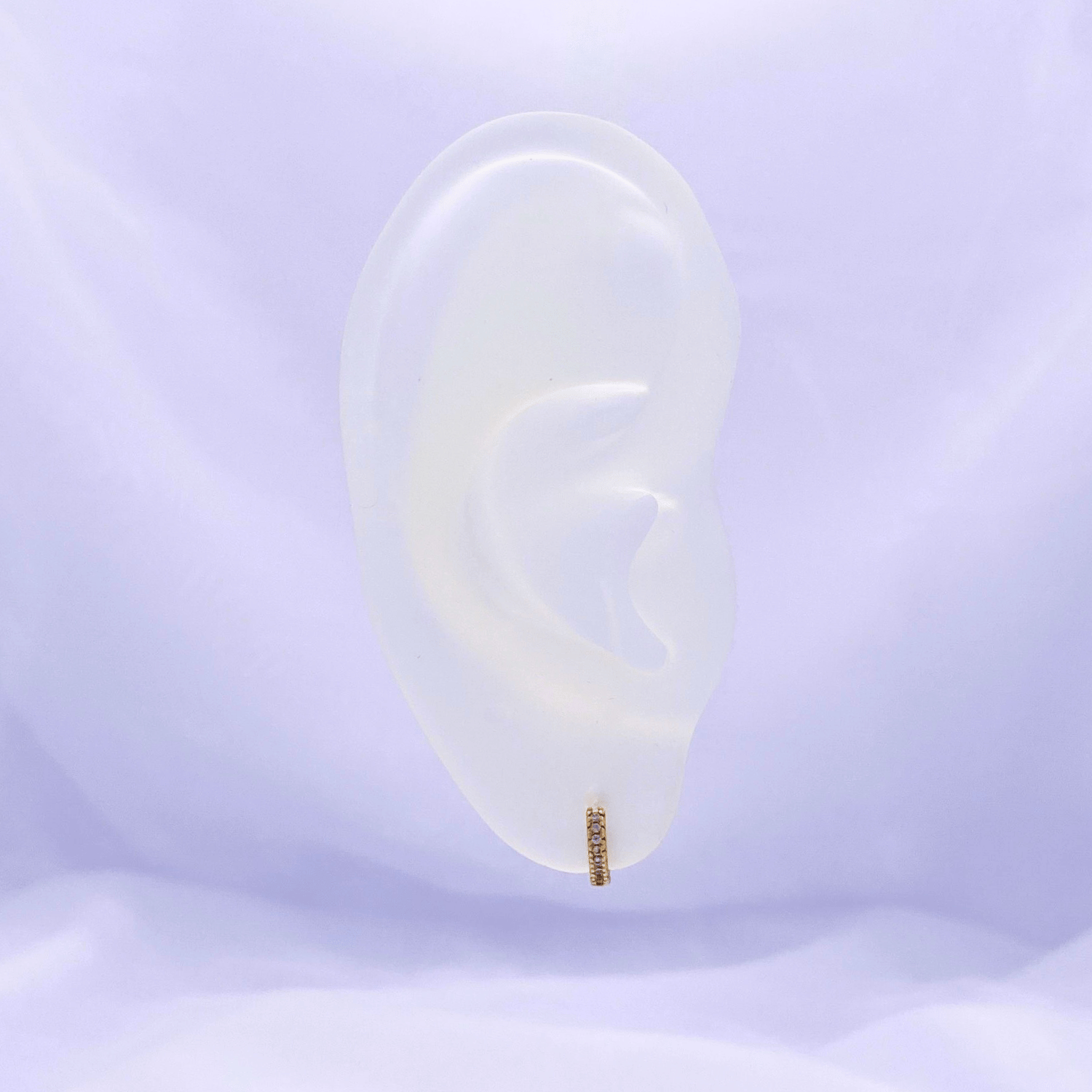 Xynovia Hoop Earrings in Gold