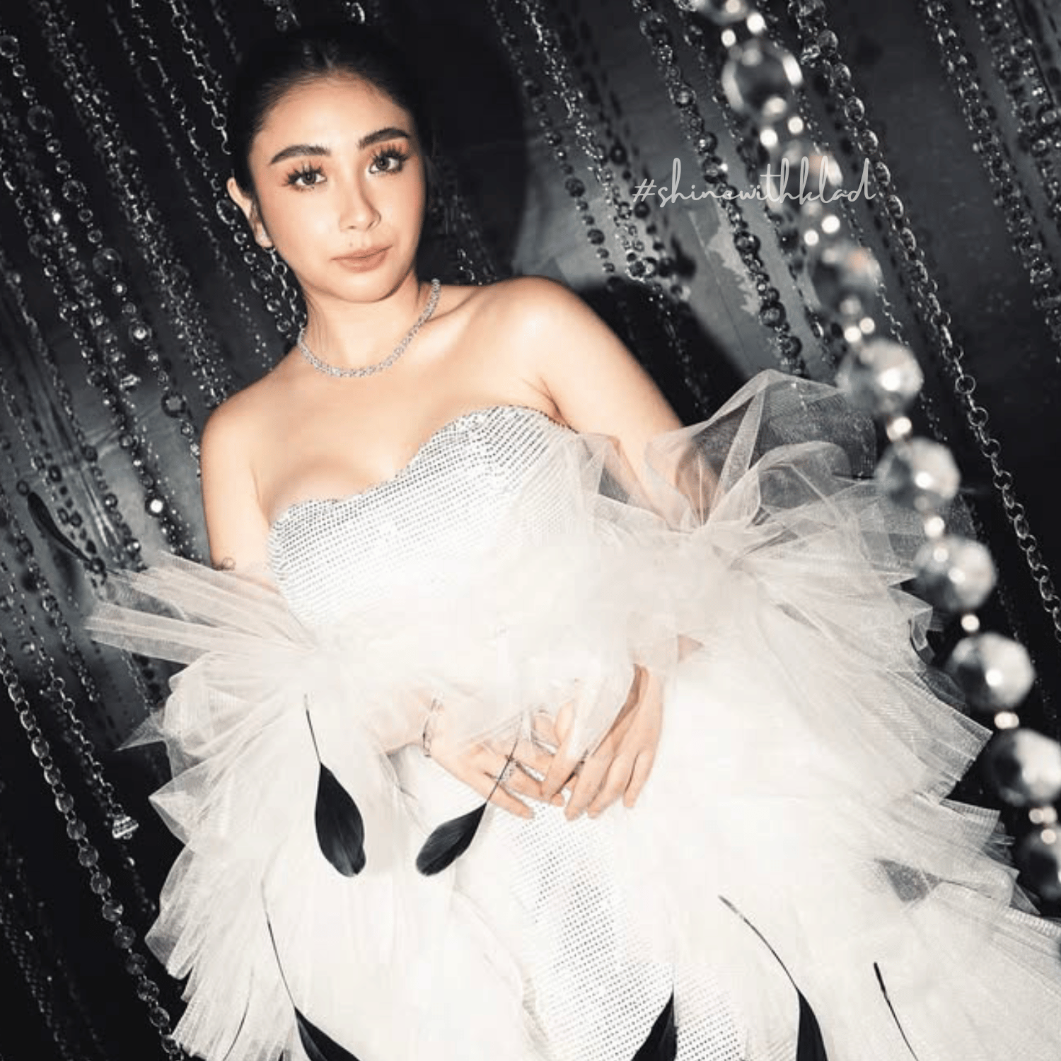 Zandria Set in Rhodium