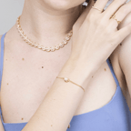 Sade Adjustable Bracelet in Gold