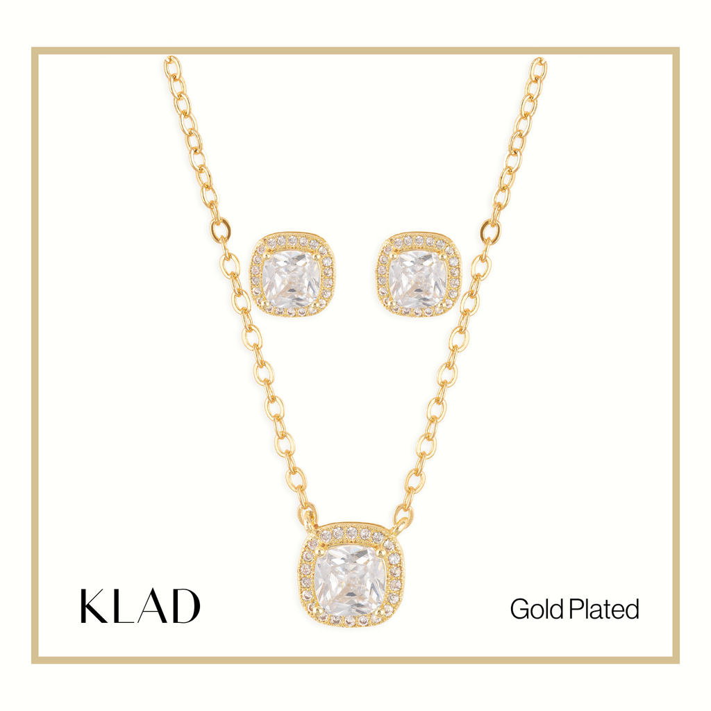 Shielle Jewelry Set in Gold