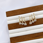 Xarlette Earrings in Gold