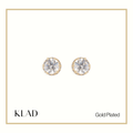Liorah Stud Earrings in Gold