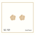 Meera Stud Earrings in Gold