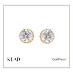 Liorah Stud Earrings in Gold