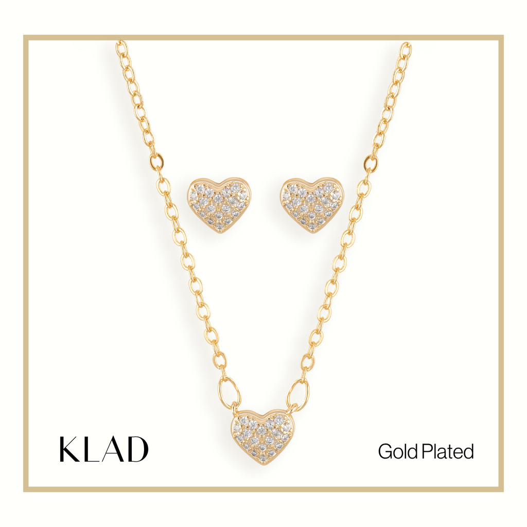 Marsha Jewelry Set in Gold