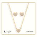 Marsha Jewelry Set in Gold