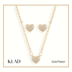 Marsha Jewelry Set in Gold
