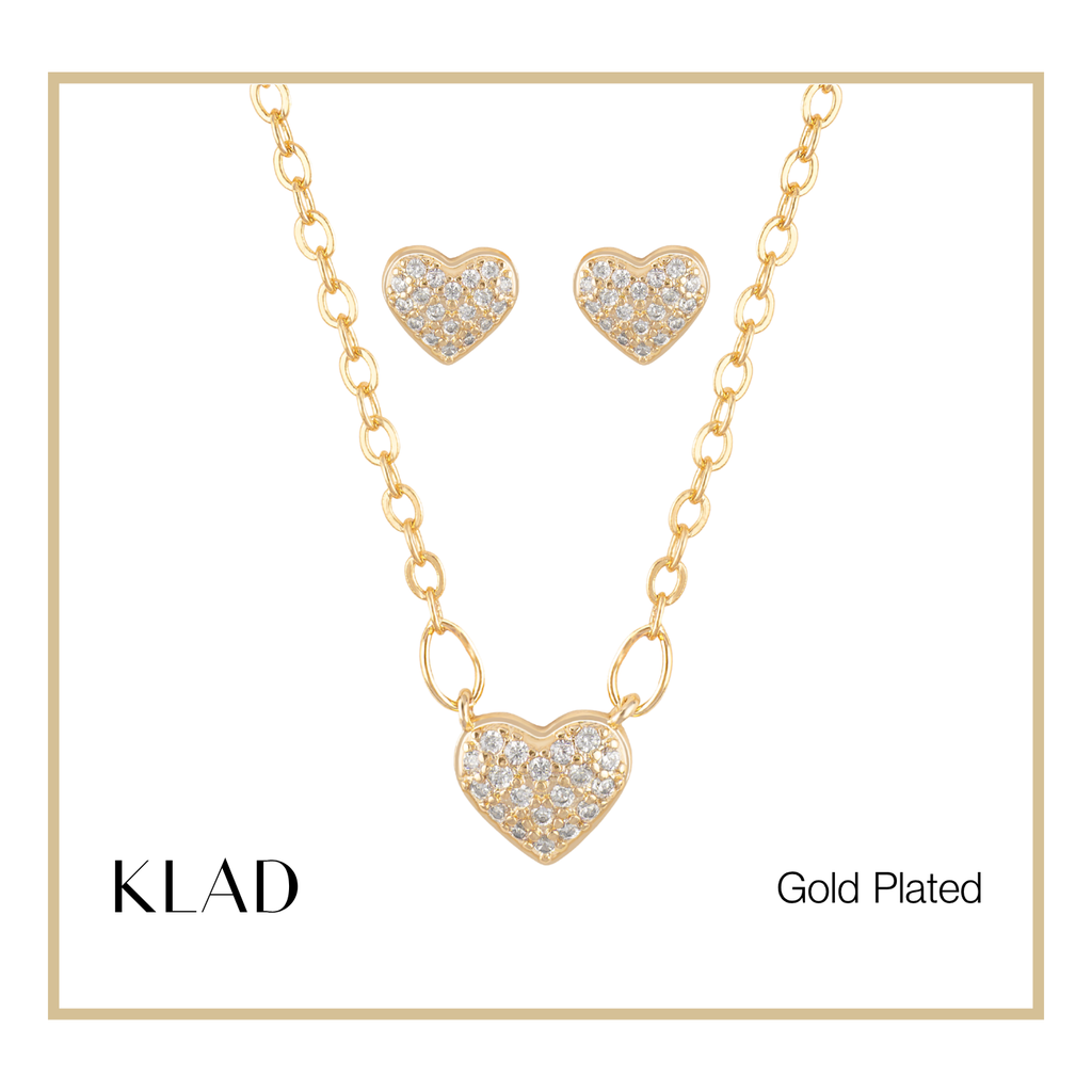Marsha Jewelry Set in Gold