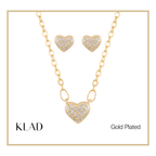 Marsha Jewelry Set in Gold