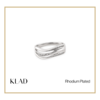 Xamara Ring in Rhodium
