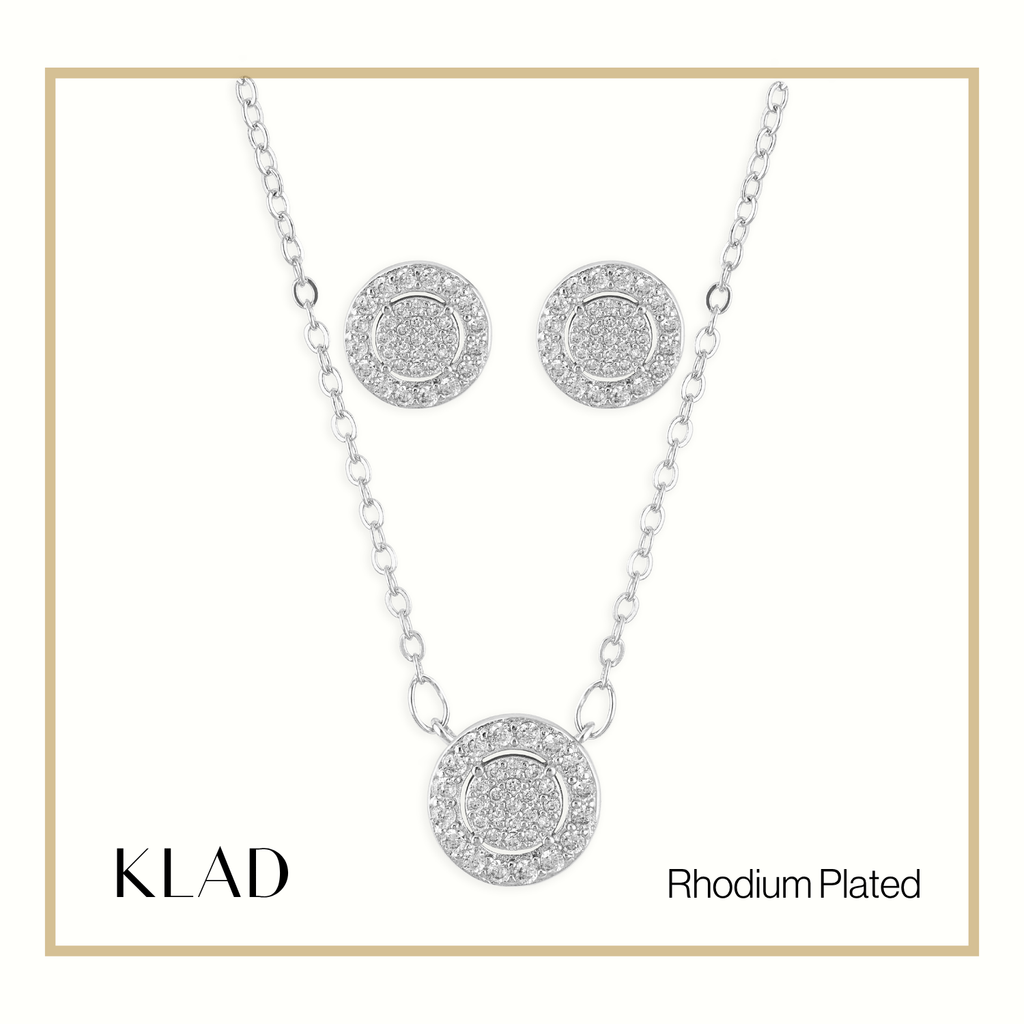Maureen 2-Way Set in Rhodium