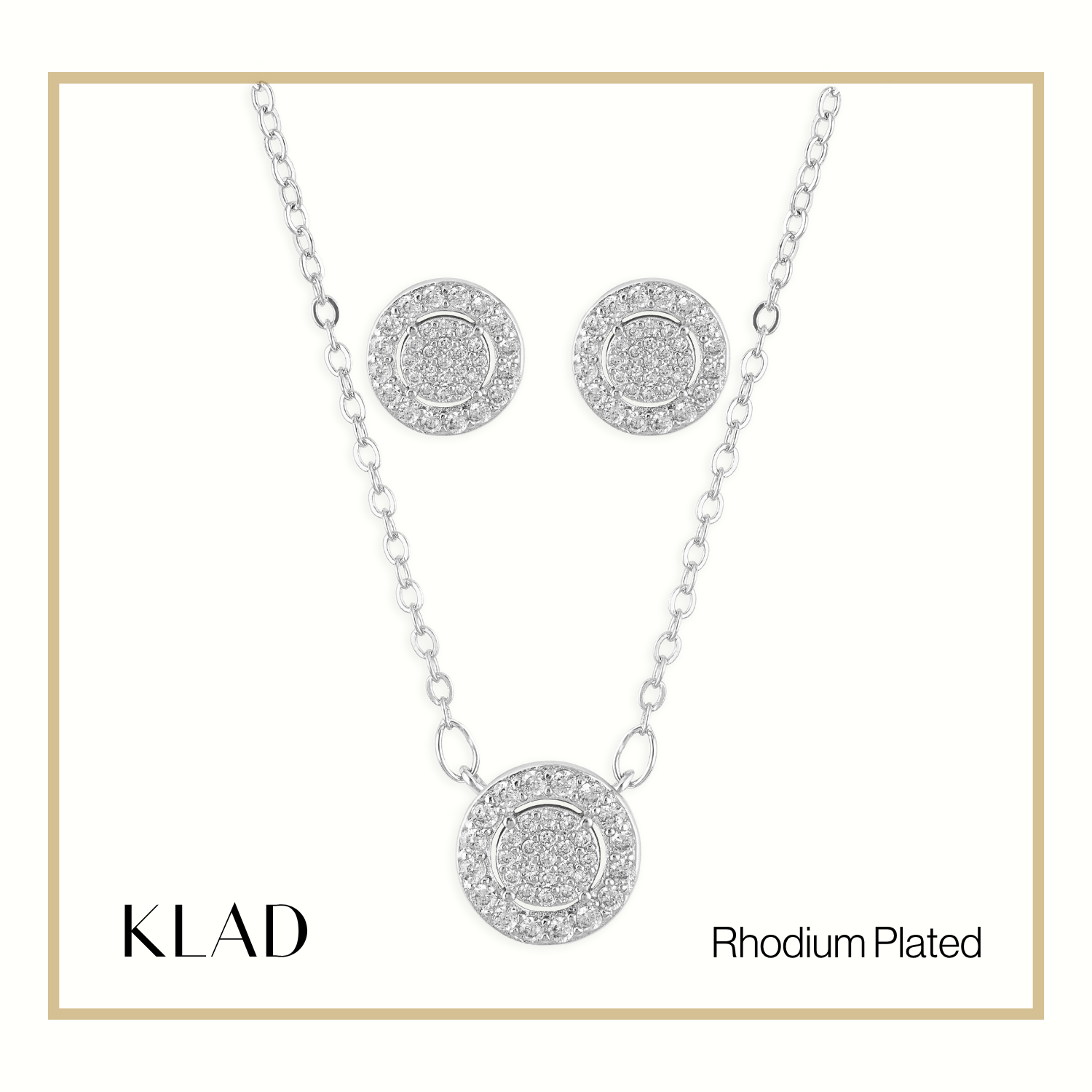 Maureen 2-Way Set in Rhodium