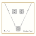 Martina 2-Way Set in Rhodium