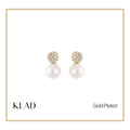 Lauri Stud Earrings in Gold