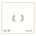 Milana Stud Earrings in Gold