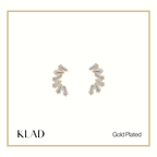 Milana Stud Earrings in Gold
