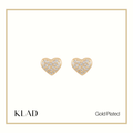 Marsha Stud Earrings in Gold
