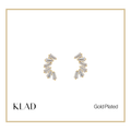 Milana Stud Earrings in Gold