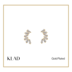 Milana Stud Earrings in Gold