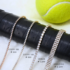 Steffi, Venus & Ashleigh Tennis Bracelets in Gold