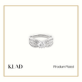 Rinae Ring in Rhodium