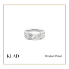 Rinae Ring in Rhodium