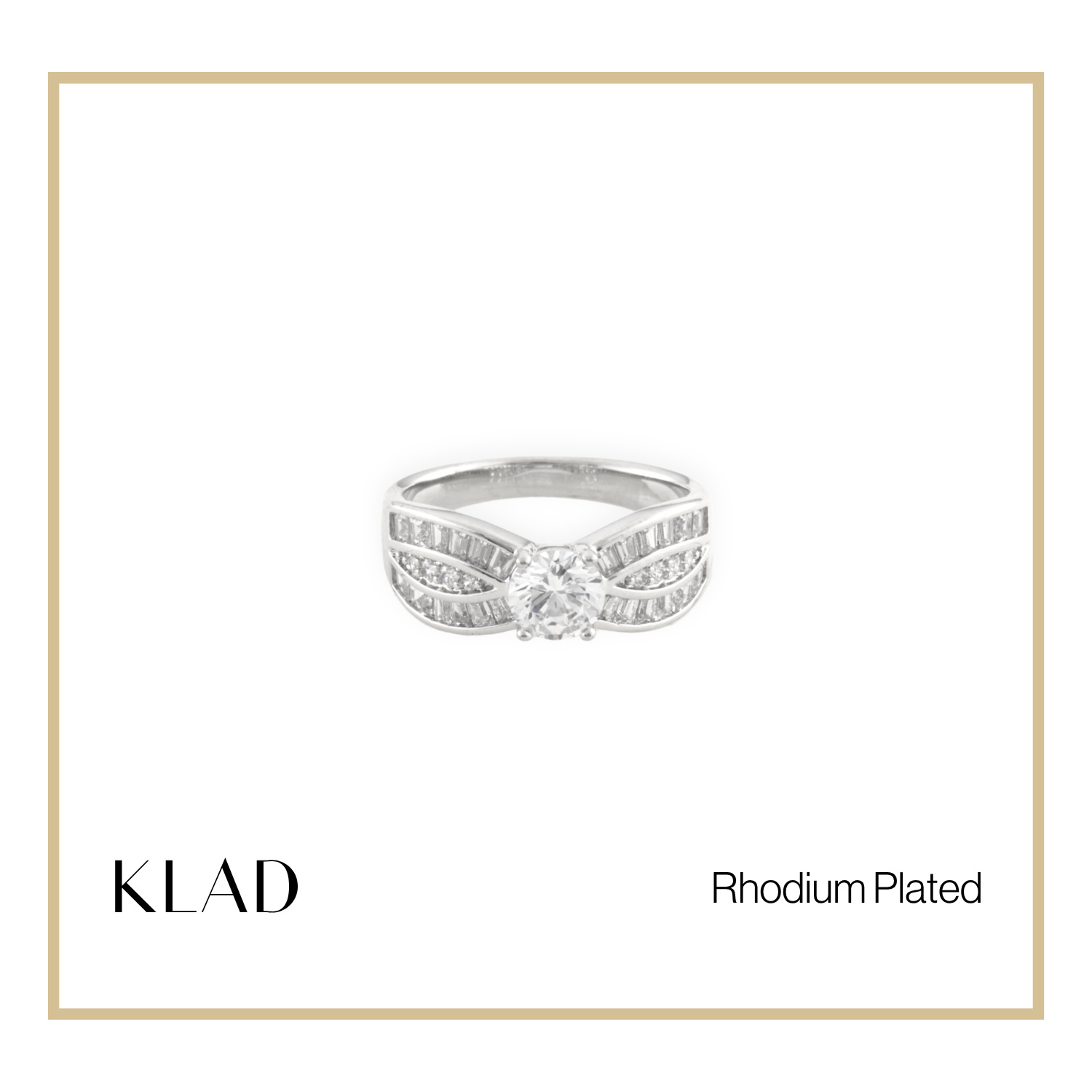 Rinae Ring in Rhodium