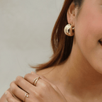 KLAD-C010 Earrings in Gold