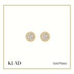 Marissa Stud Earrings in Gold