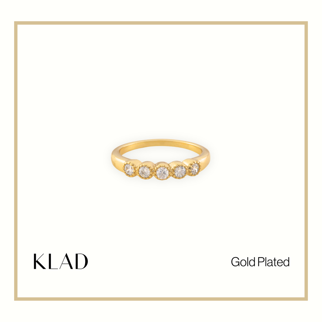 Xabrielle Ring in Gold