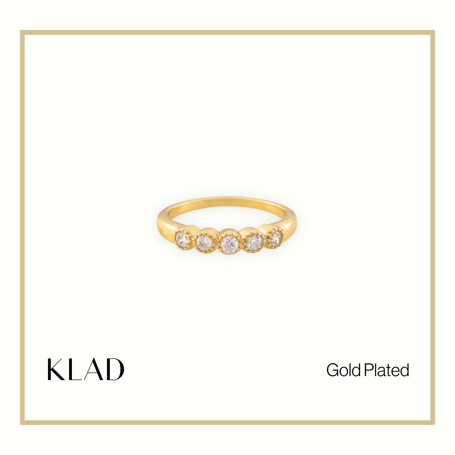 Xabrielle Ring in Gold
