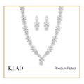 Glyssara Set in Rhodium