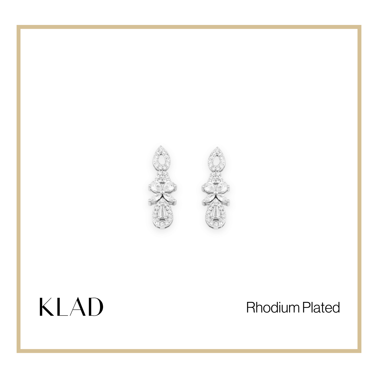 Glyssara Set in Rhodium