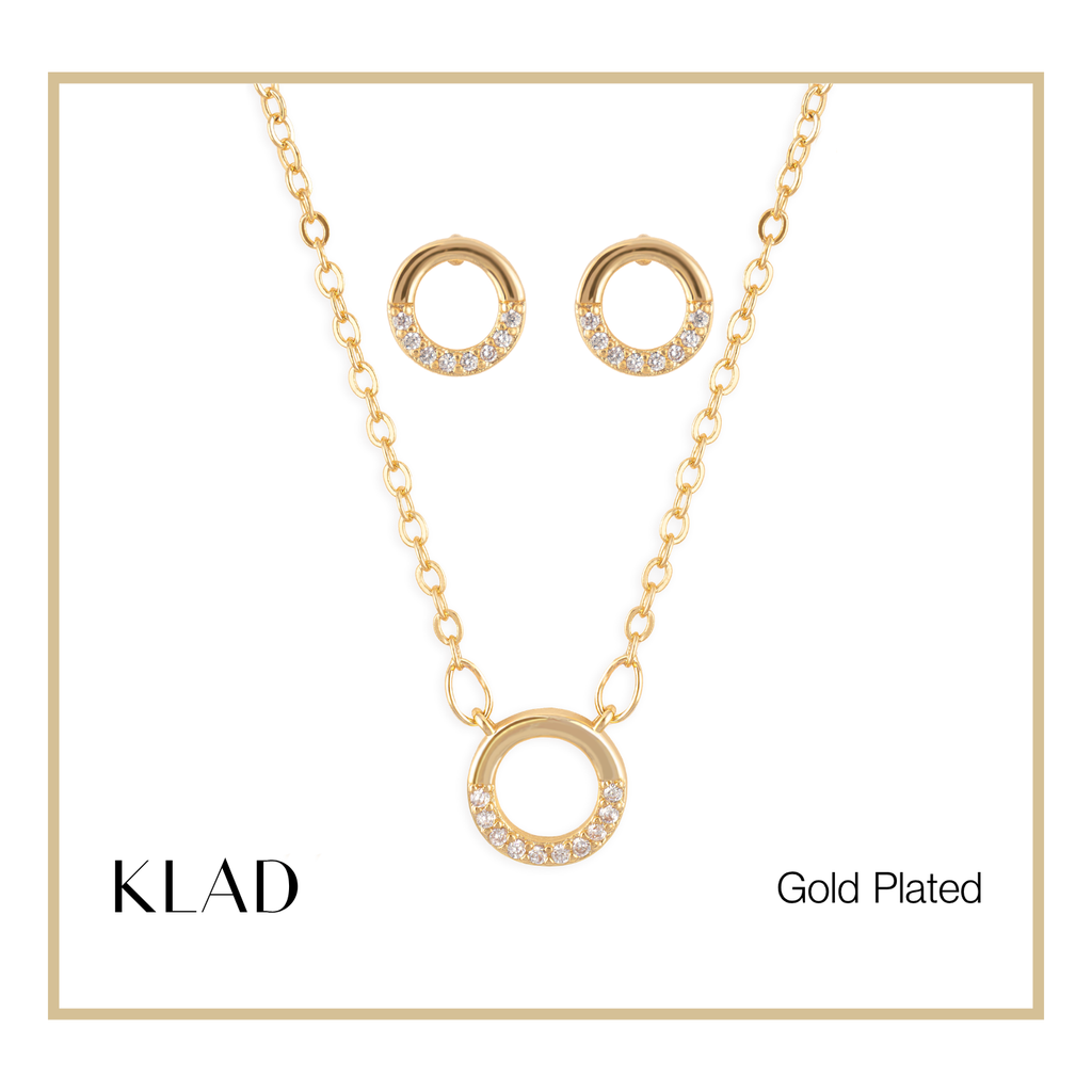 Mila Jewelry Set in Gold