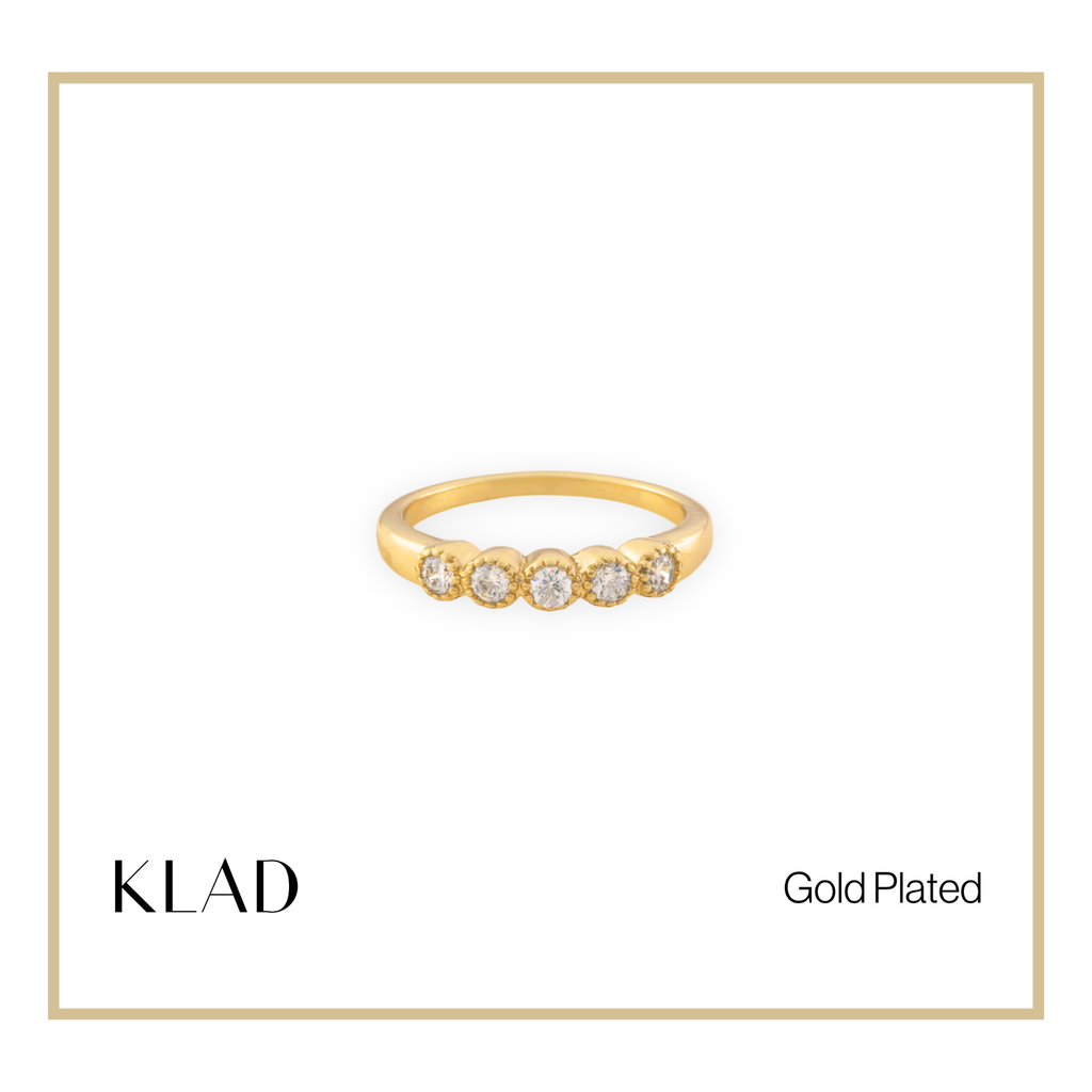 Xabrielle Ring in Gold